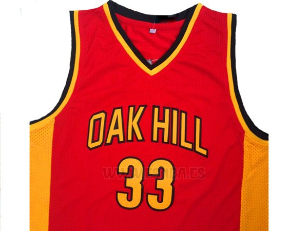 Camiseta Oak Hill Kevin Durant #33 Rojo